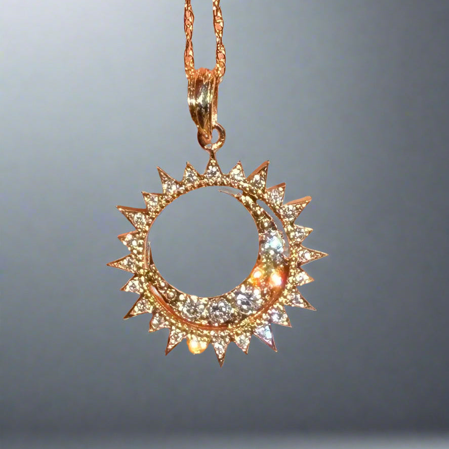 Sun & Moon Pendant