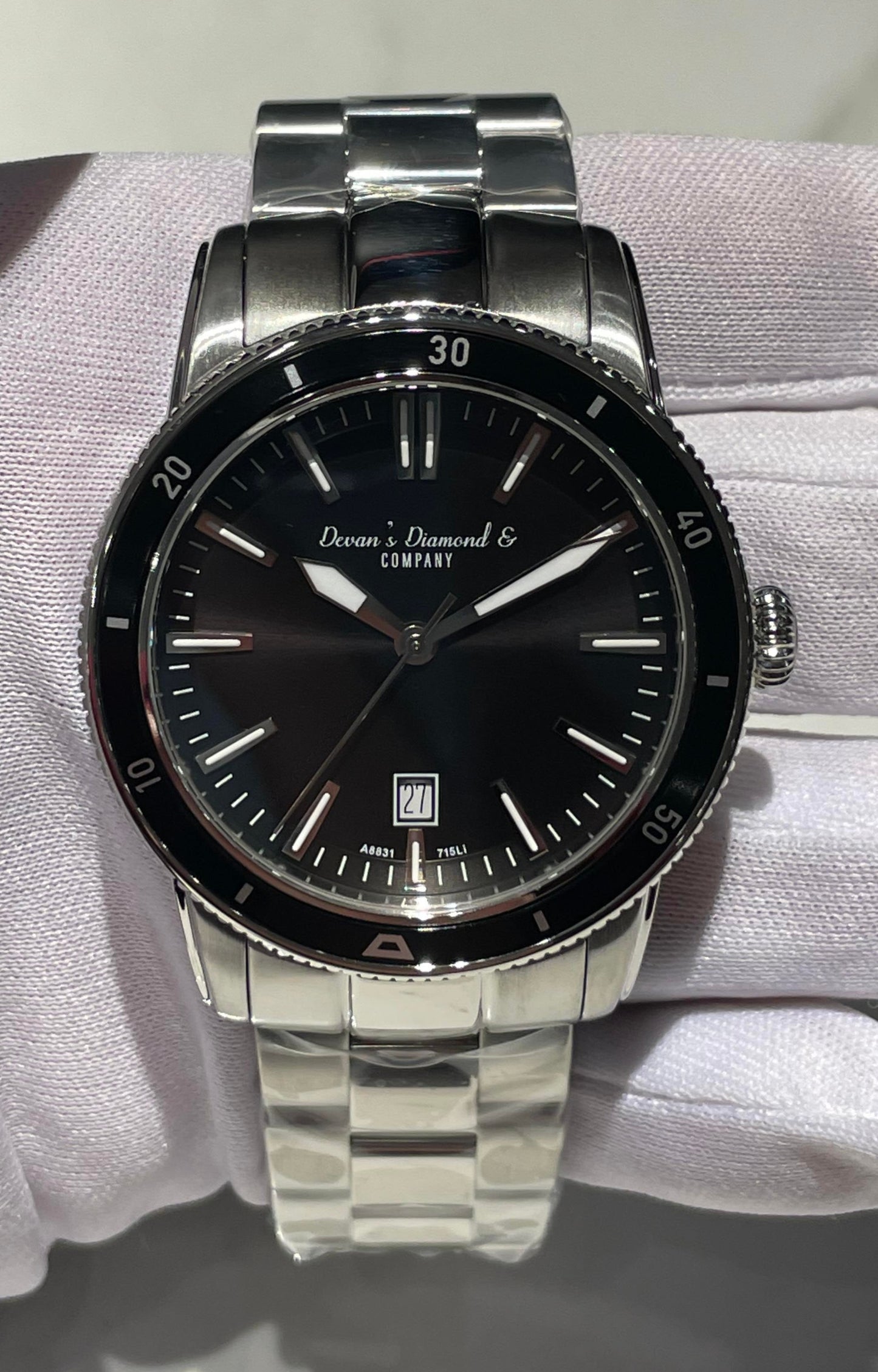 Watch with Bezel Timer