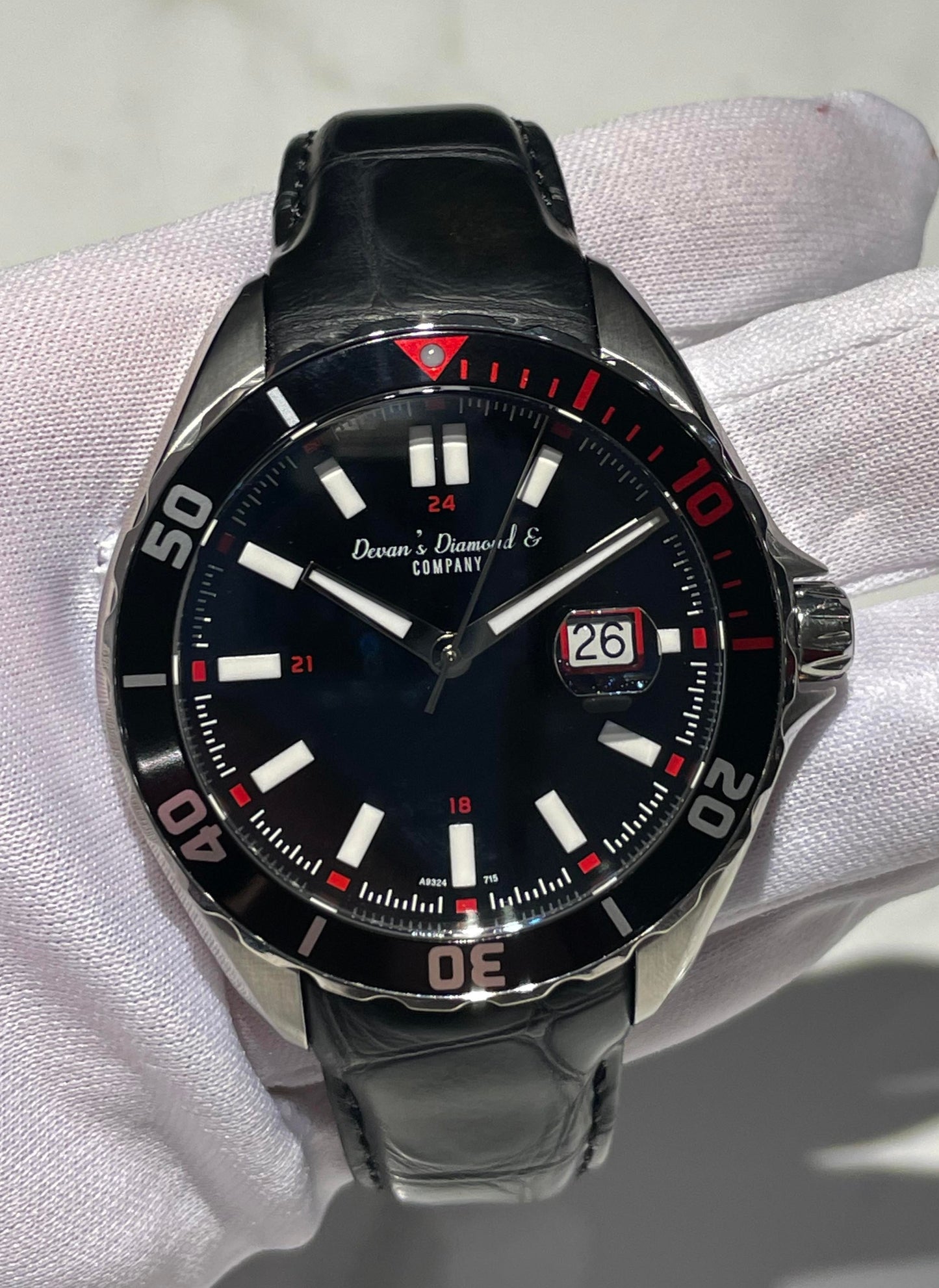 Watch with Bezel Timer