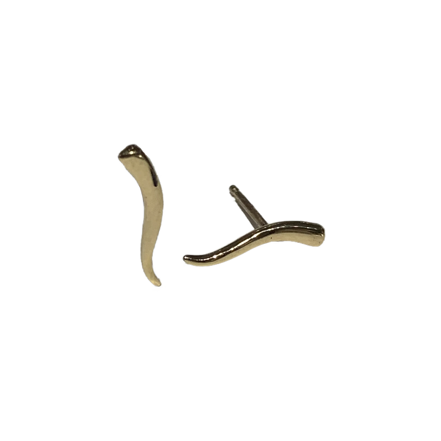 Italian Horn Earrings