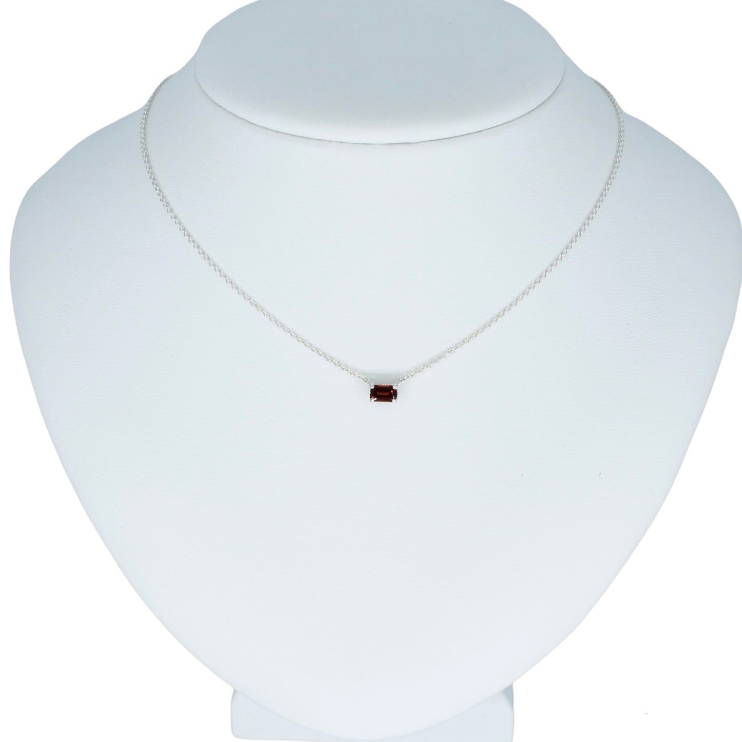 Dainty Garnet Pendant