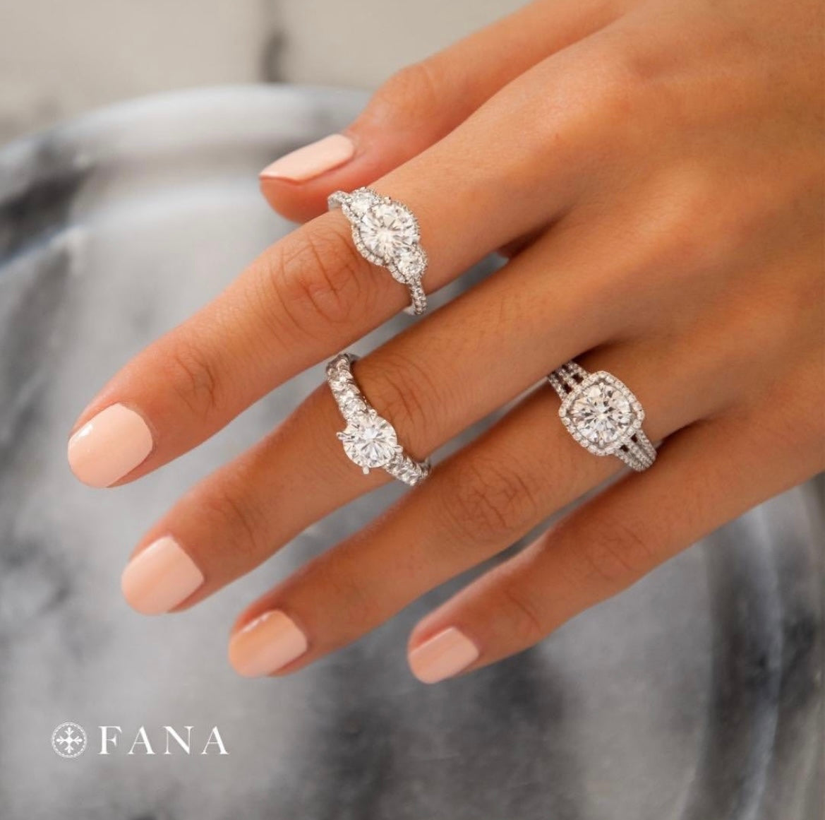 Engagement Rings by Fana