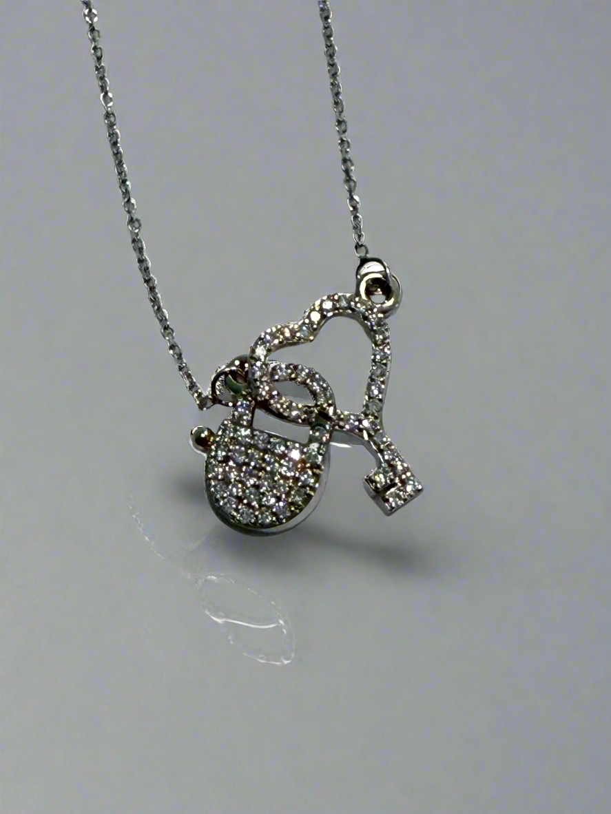 Lock & Key Pendant