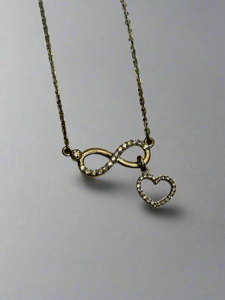 Infinity Heart Pendant