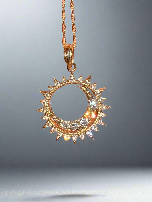 Sun & Moon Pendant