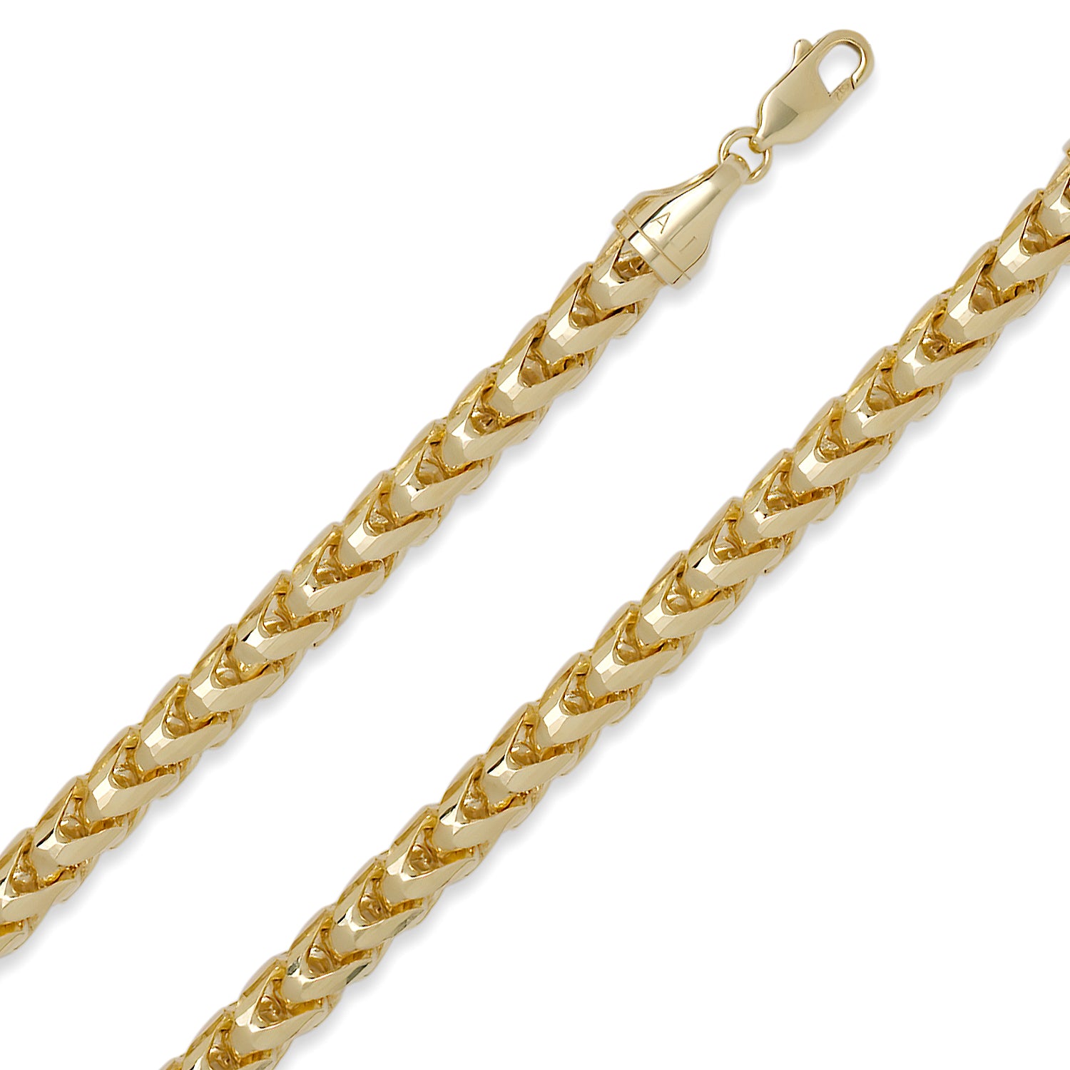 14k Diamond Cut Franco