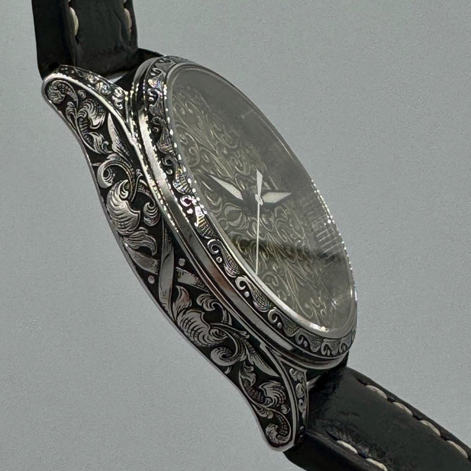 Hand Engraved Watch by Vetré