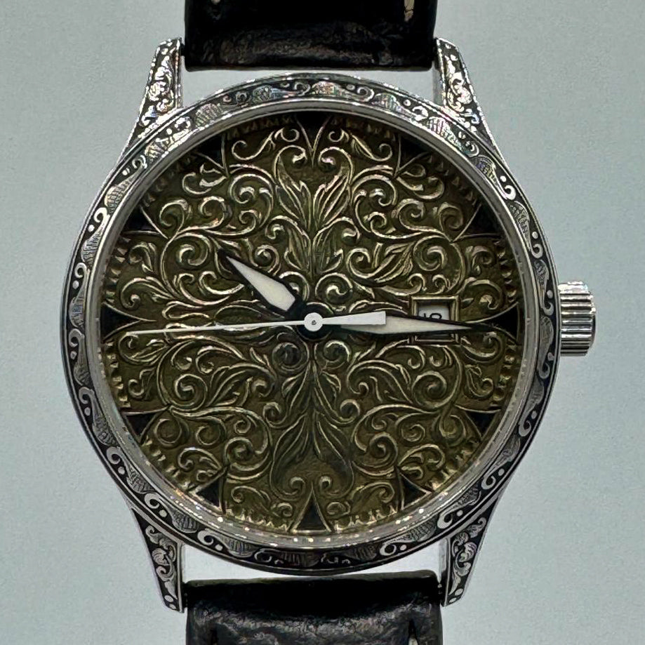 Hand Engraved Watch by Vetré