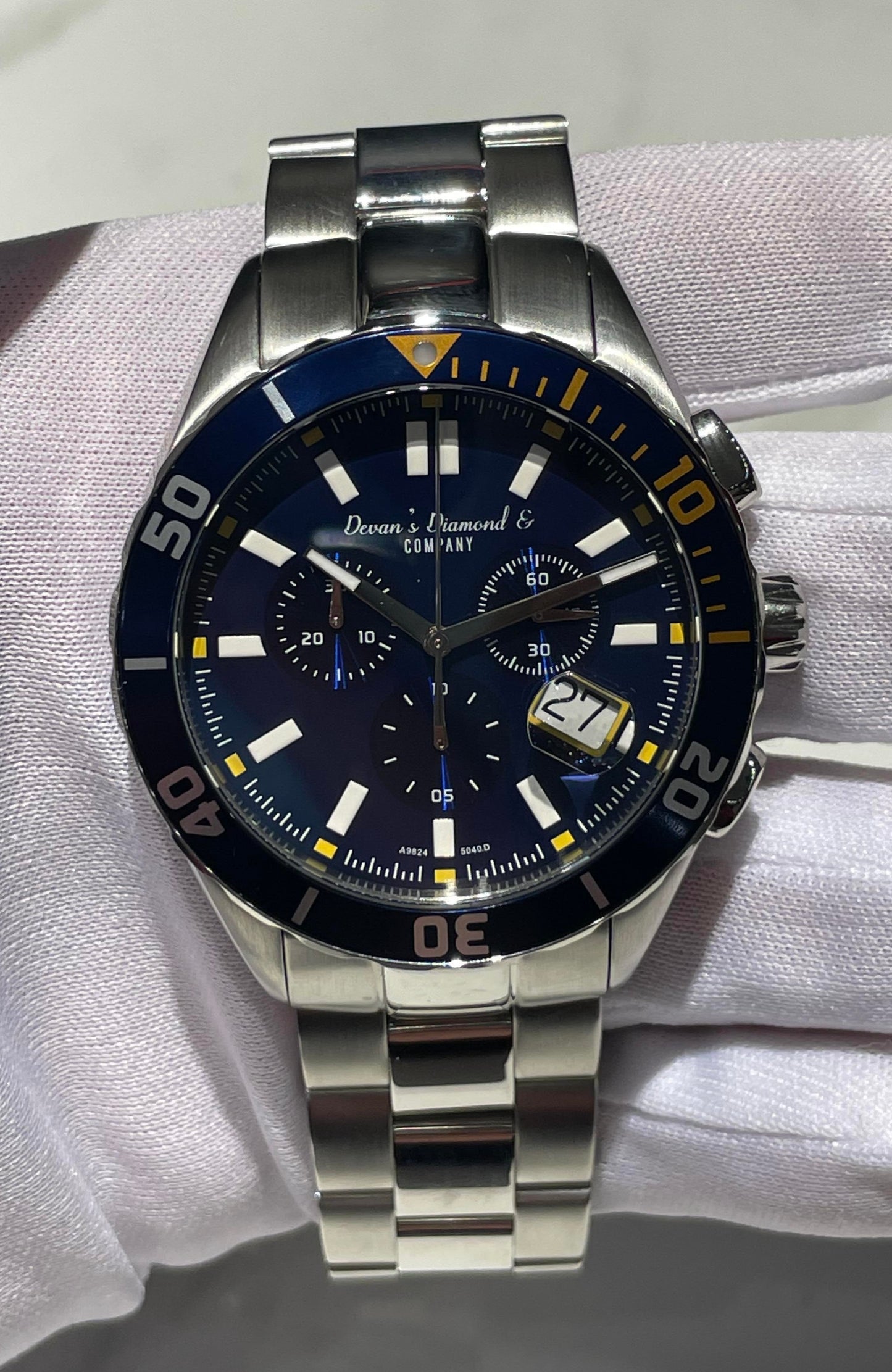 Blue Dial Watch