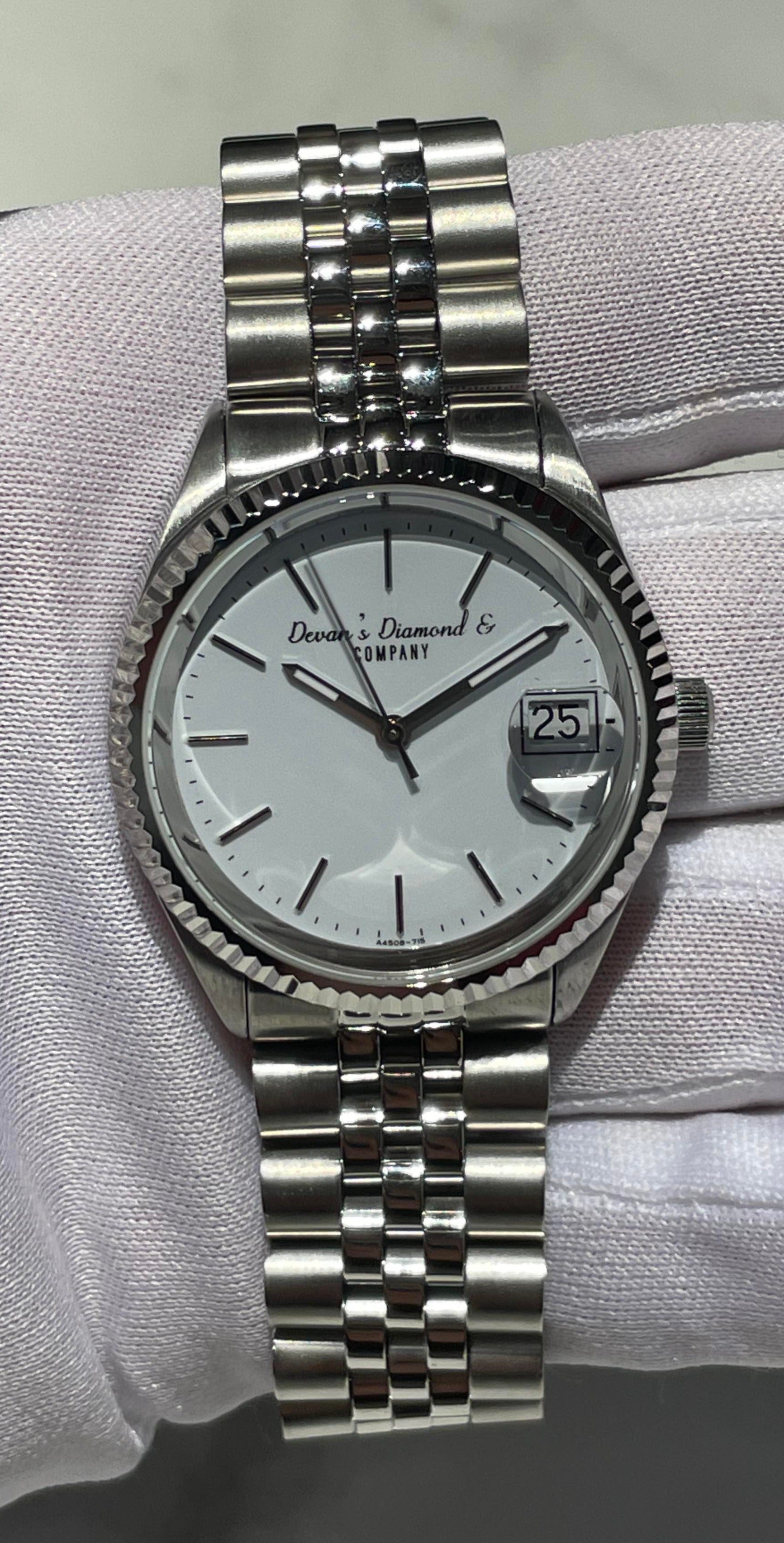 White Dial Watch