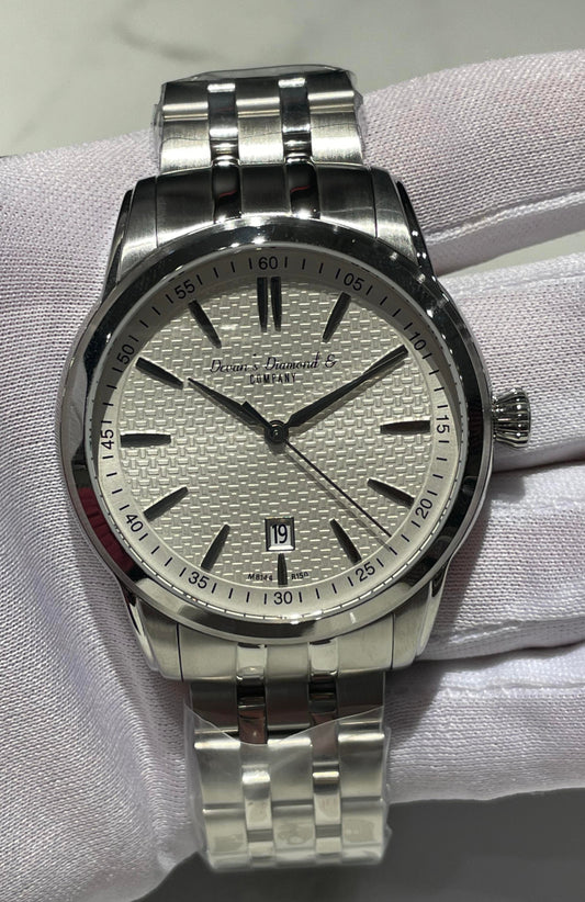 Automatic Cream Watch