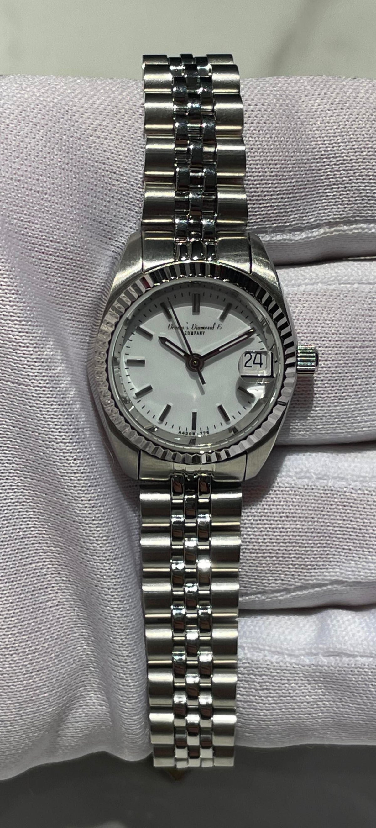 Ladies' White Dial Watch