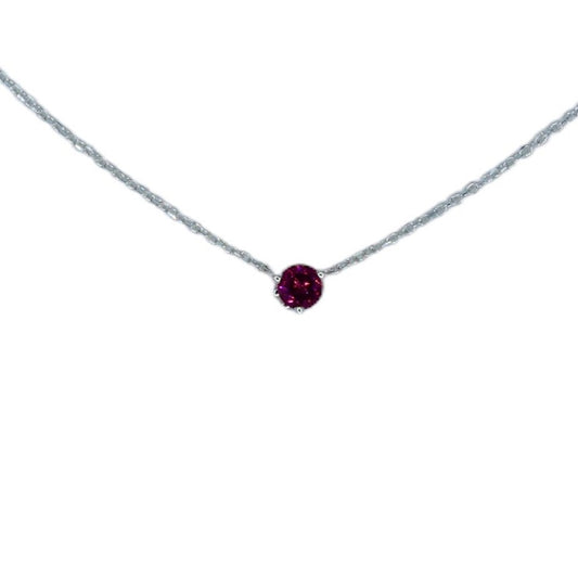 Rhodolite Garnet Pendant