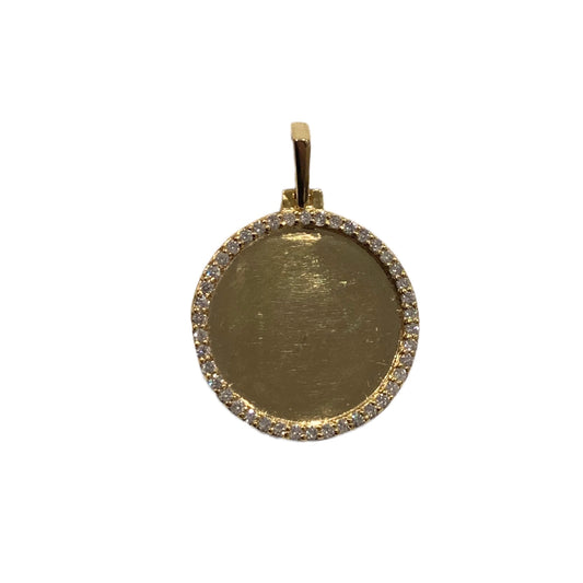 Round Memory Pendant- Medium